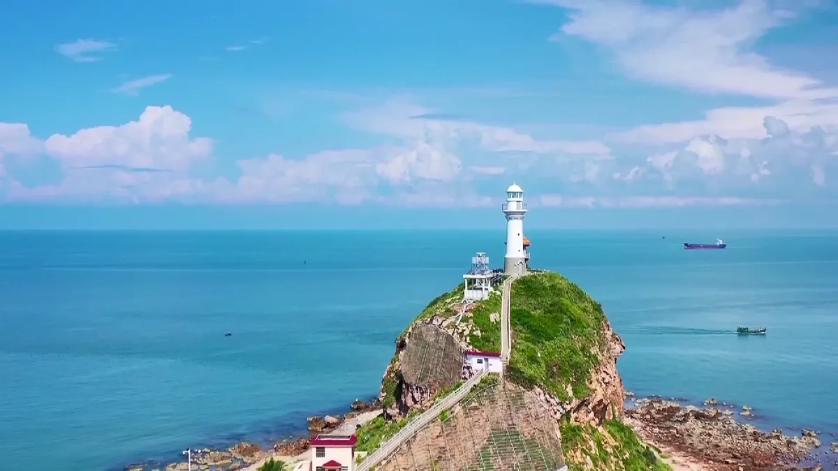 Two lighthouses and a salt field: Standing watch by the coast