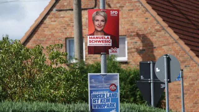 Forschungsgruppe Wahlen: Abstand zwischen AfD und SPD in Mecklenburg-Vorpommern wird kleiner