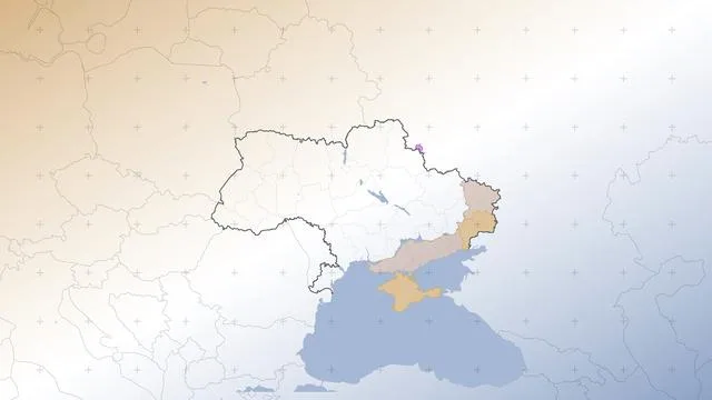 Ukrainekarte aktuell: Russische Truppen besetzen Siedlungen in der Region Saporischschja