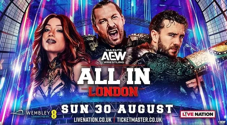 Updated AEW All In 2026 Match Card With Kyle Fletcher Title Bout Added