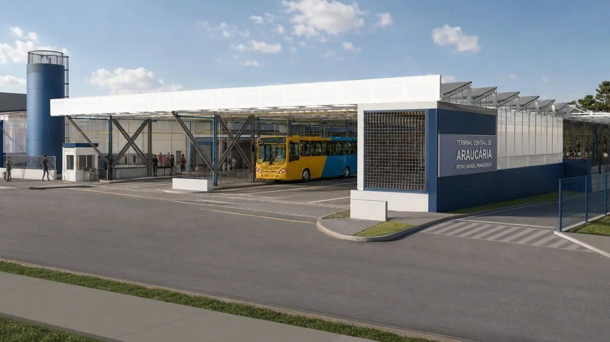 Aberta licitação para reforma e ampliação do Terminal Central de Araucária