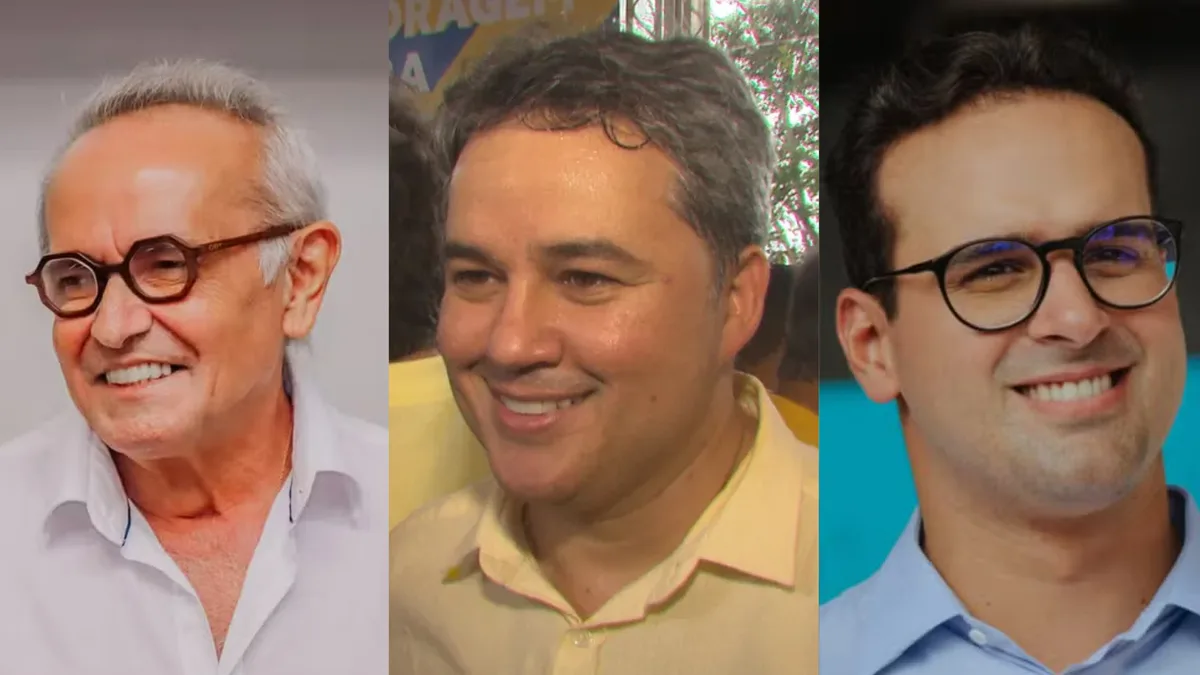 TVs Cabo Branco e Paraíba vão entrevistar Cícero Lucena, Efraim Filho e Lucas Ribeiro, candidatos ao governo da Paraíba; veja ordem