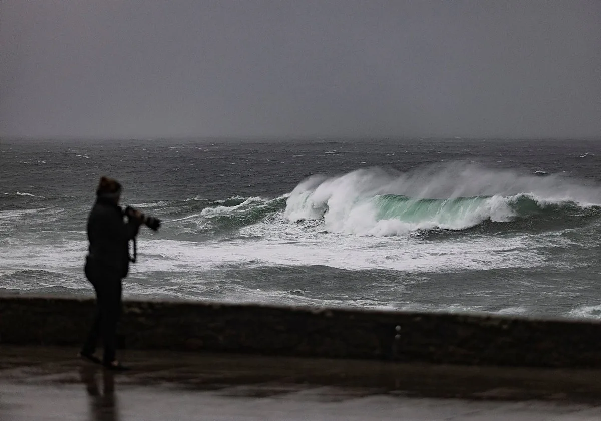 Alerta amarilla por temporal costero hoy en esta parte de Galicia