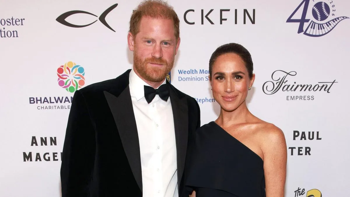 Prince Harry and Meghan 'happy to be back' in UK