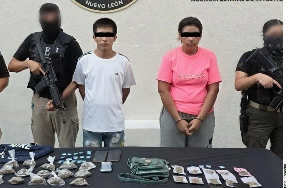 Detienen a pareja investigada por feminicidio de niña de 2 años en Nuevo León