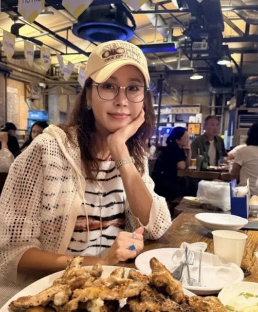 한다감, 출산 한 달 앞둔 예비맘 맞아?…입덧 걱정 없는 먹방 근황