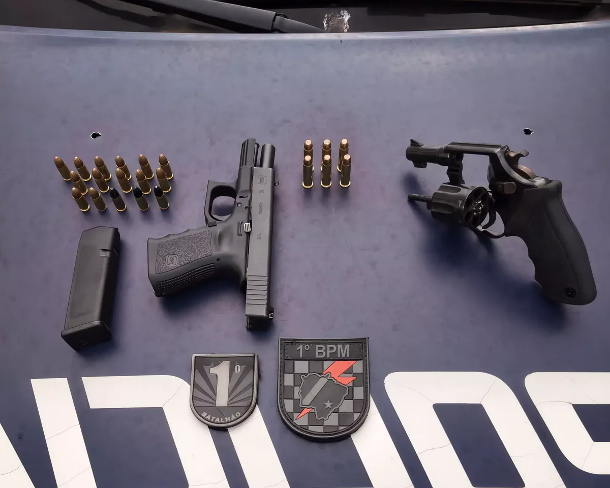 Dupla é presa com armas e diz que iria "vingar desafeto" em boate da Afonso Pena