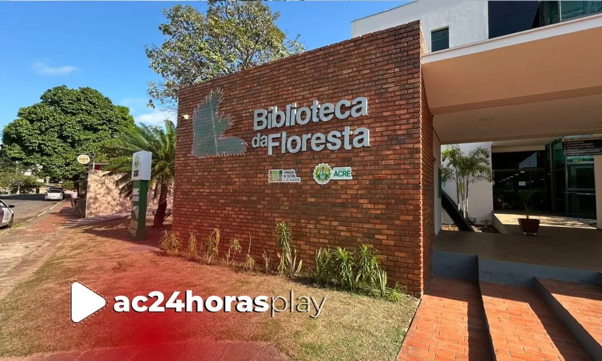 Biblioteca da Floresta reúne memória, cultura e mais de 7 mil livros em Rio Branco