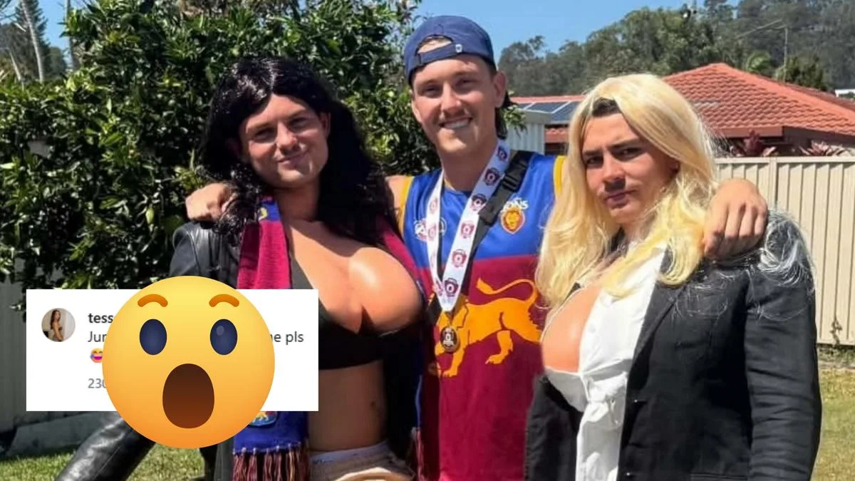Tess Crosley chimes in with comment on Mad Monday themed Instagram post mocking Lachie Neale affair