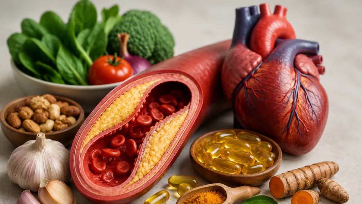 ‘How can I remove plaque from my arteries naturally?’