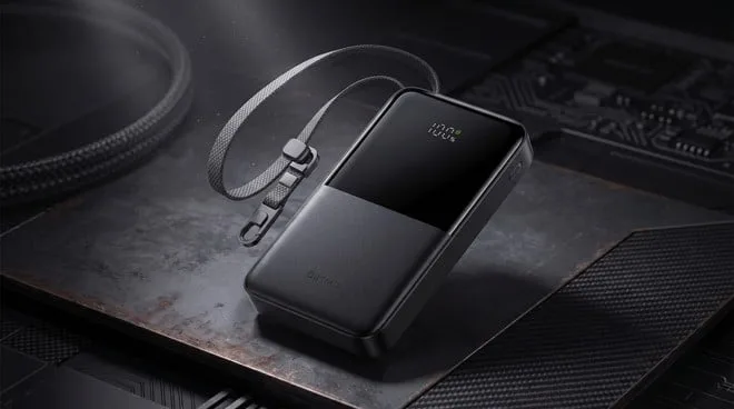 Bateria extra: power bank Baseus Turbo Bipow2 Pro com 10.000 mAh por R$ 138 com cupom