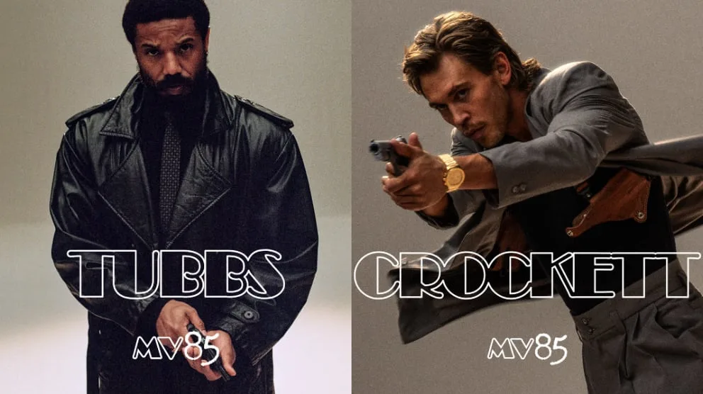Primeras imágenes de Austin Butler y Michael B. Jordan en ‘Miami Vice ’85′, que incorpora dos fichajes de última hora