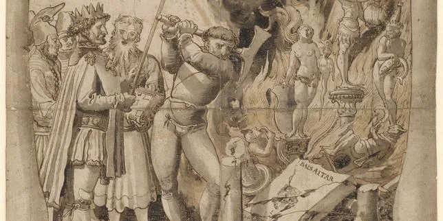 Quand Niklaus Manuel Deutsch, iconoclaste du XVIᵉ siècle en quête de vérité divine, finit par vouer ses propres œuvres aux gémonies