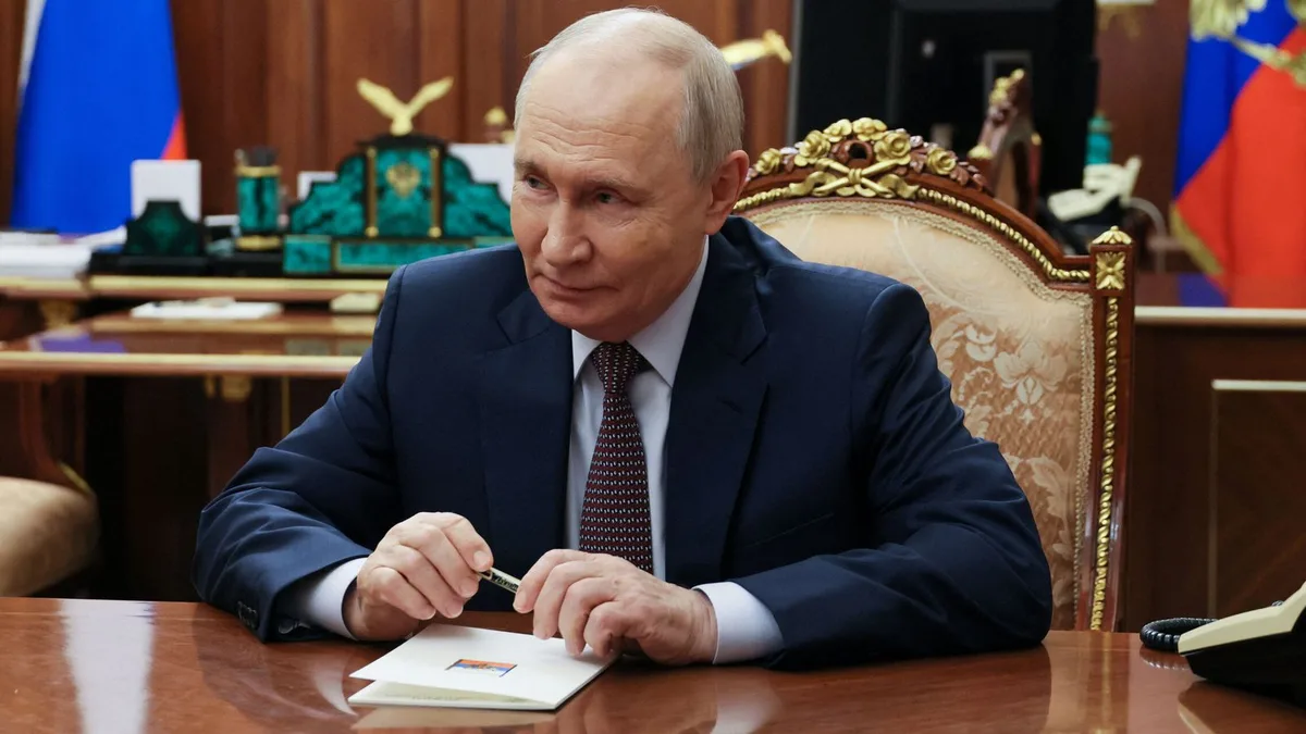 Putin propone una reunión con Trump y Xi para negociar un pacto en Ucrania, según el WSJ