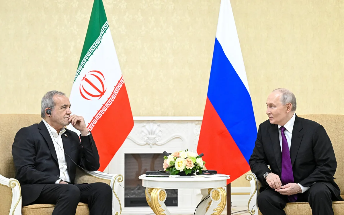 Putin prometió “hacer todo lo posible” para poner fin a la guerra en Medio Oriente tras reunirse con el presidente de Irán