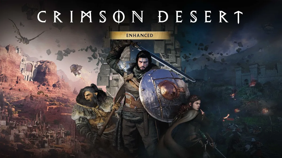 Crimson Desert ganha dublagem em PT-BR e versão Enhanced grátis em nova atualização
