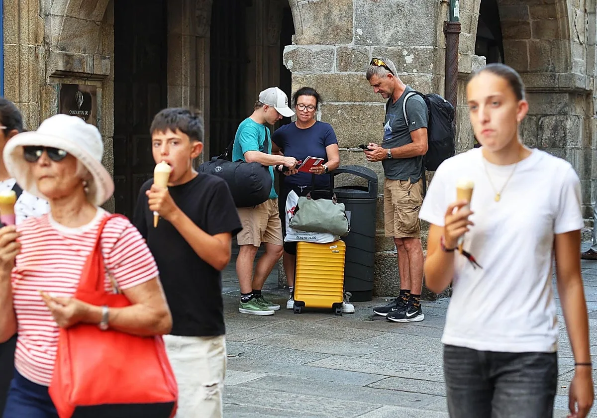Adiós a la ola de calor en Galicia tras la llegada de un frente atlántico