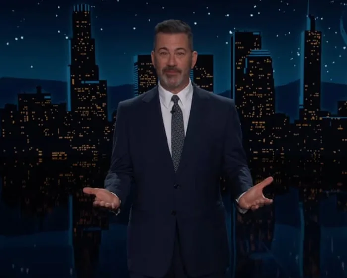 Jimmy Kimmel on Trump’s joke about Iran bombing LA: ‘Our own president wishing death to America’