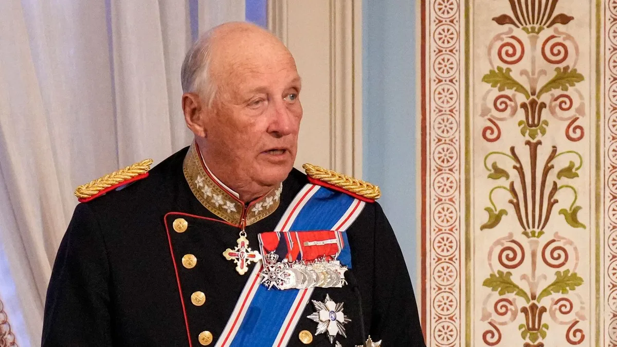 Krankheitsfall im Königshaus: Norwegens König Harald V. im Krankenhaus
