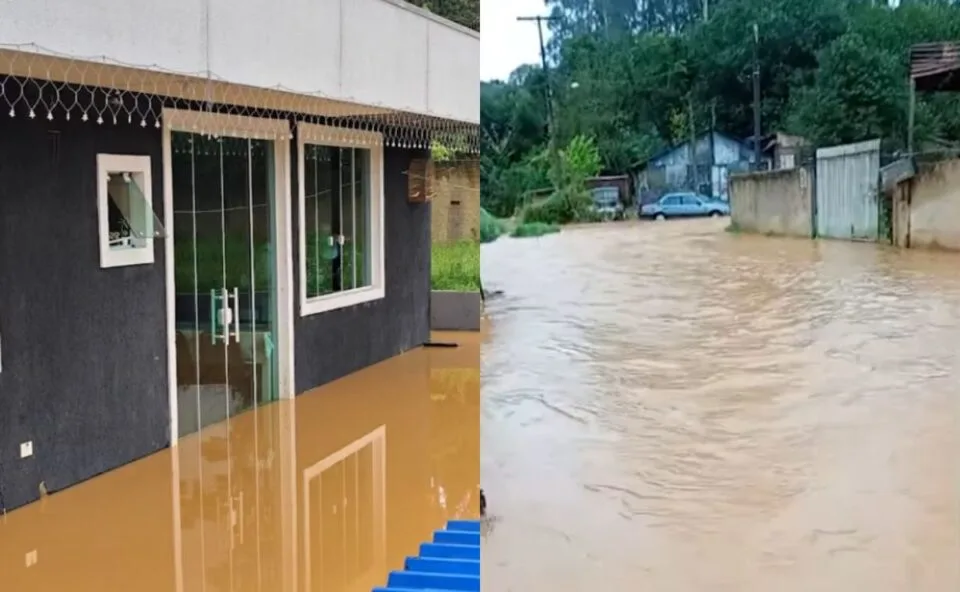 Vídeo! Moradores sofrem com alagamentos recorrentes em condomínio de Campo Largo