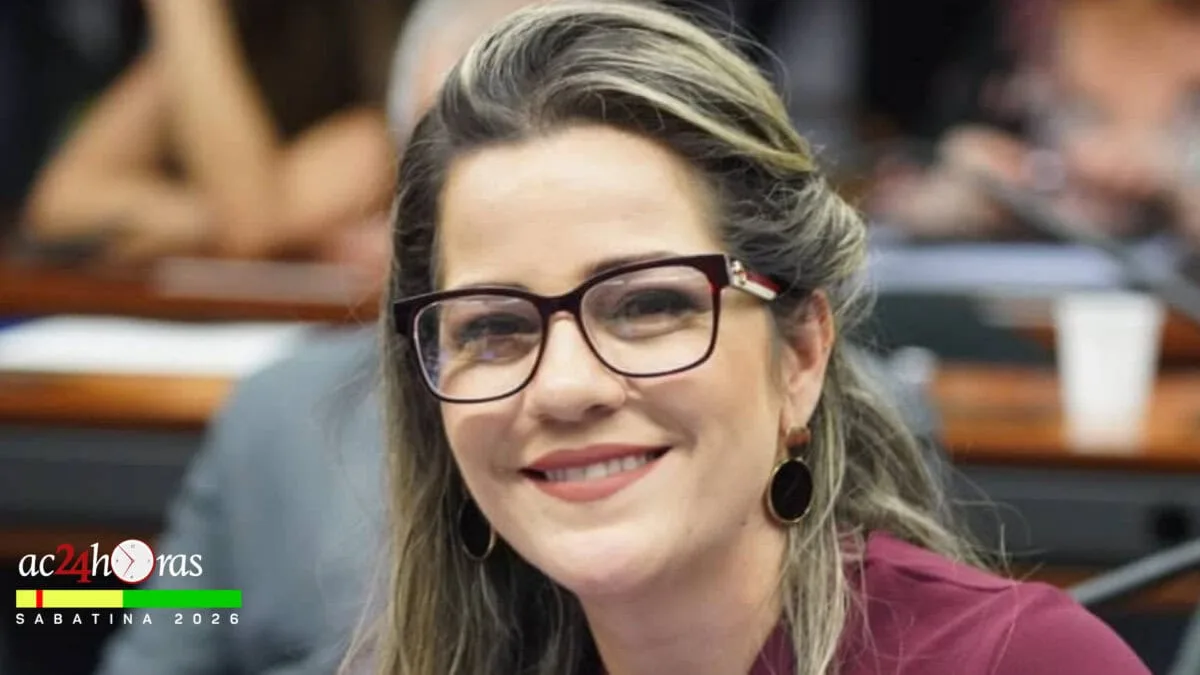 Mara Rocha não participa de sabatina e acompanha Alan Rick em Cruzeiro do Sul