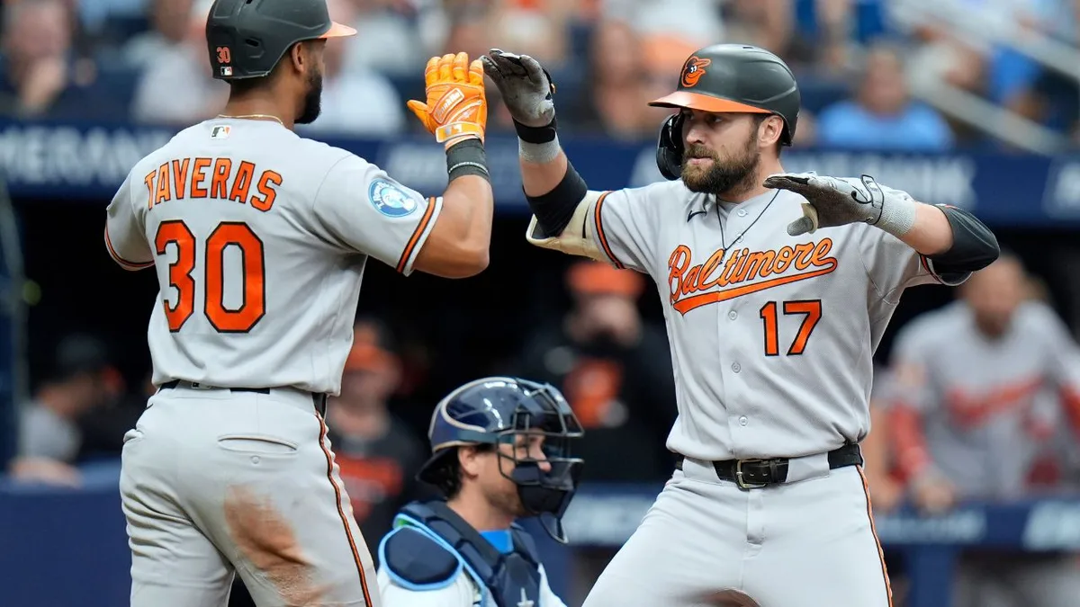 Colton Cowser delivers homer as Orioles crush Rays
