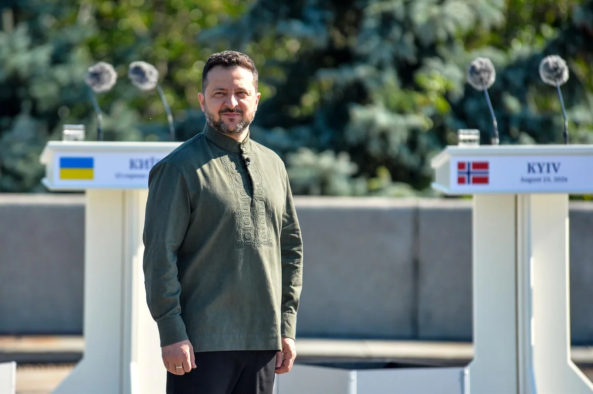 Zelenski llama a la unidad en Día de la Independencia: "Ucrania no caerá, alcanzará la paz y saldrá adelante"