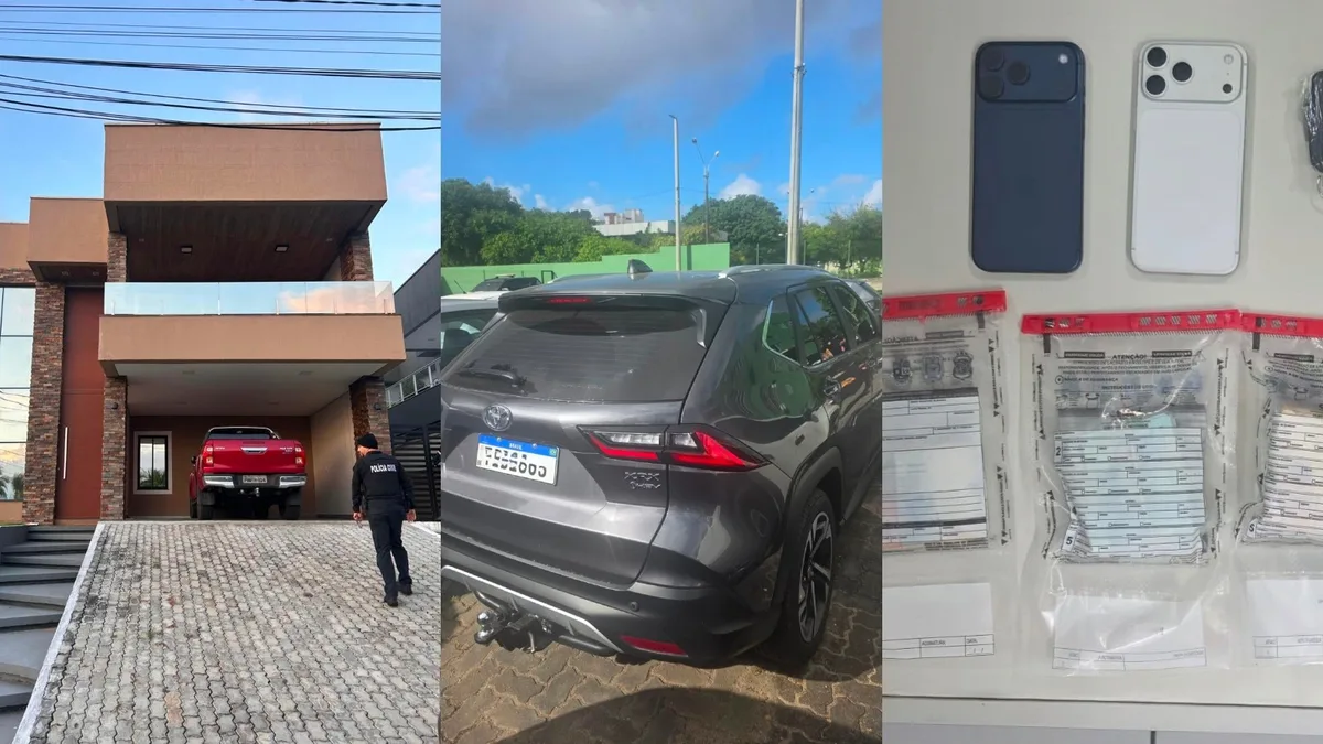 Casal é preso por suspeita de desviar mais de R$ 1 milhão de clientes de banco