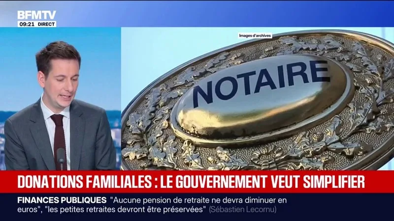 Budget 2027: plusieurs mesures envisagées par le gouvernement pour faciliter les donations familiales