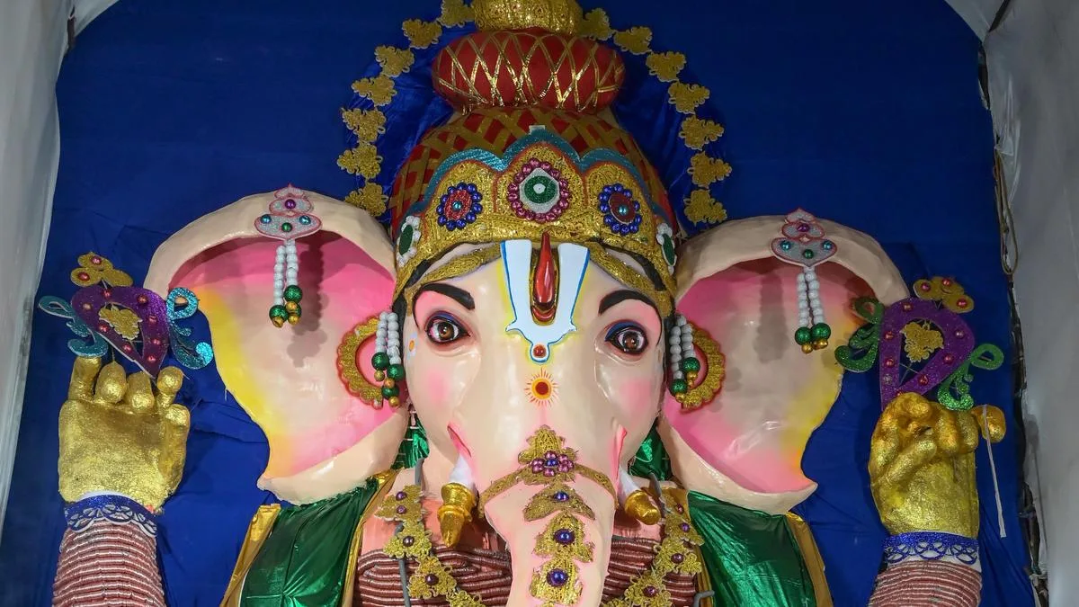 Innovative pandals add colour to Ganesh pandals across Visakhapatnam