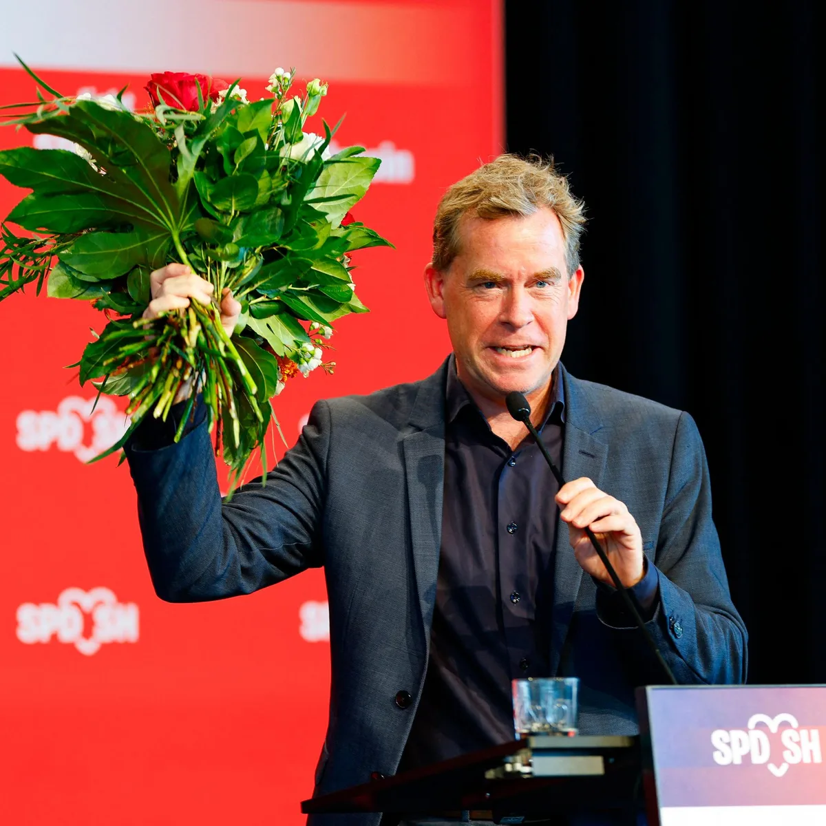 Vor Wahl im April - SPD in Schleswig-Holstein stellt Ulf Kämpfer offiziell als Spitzenkandidat für die Landtagswahl auf