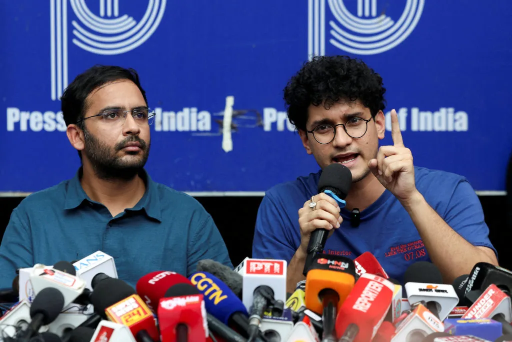 Leaders from India's 'Cockroach' movement released from detention, pledge to hold more protests