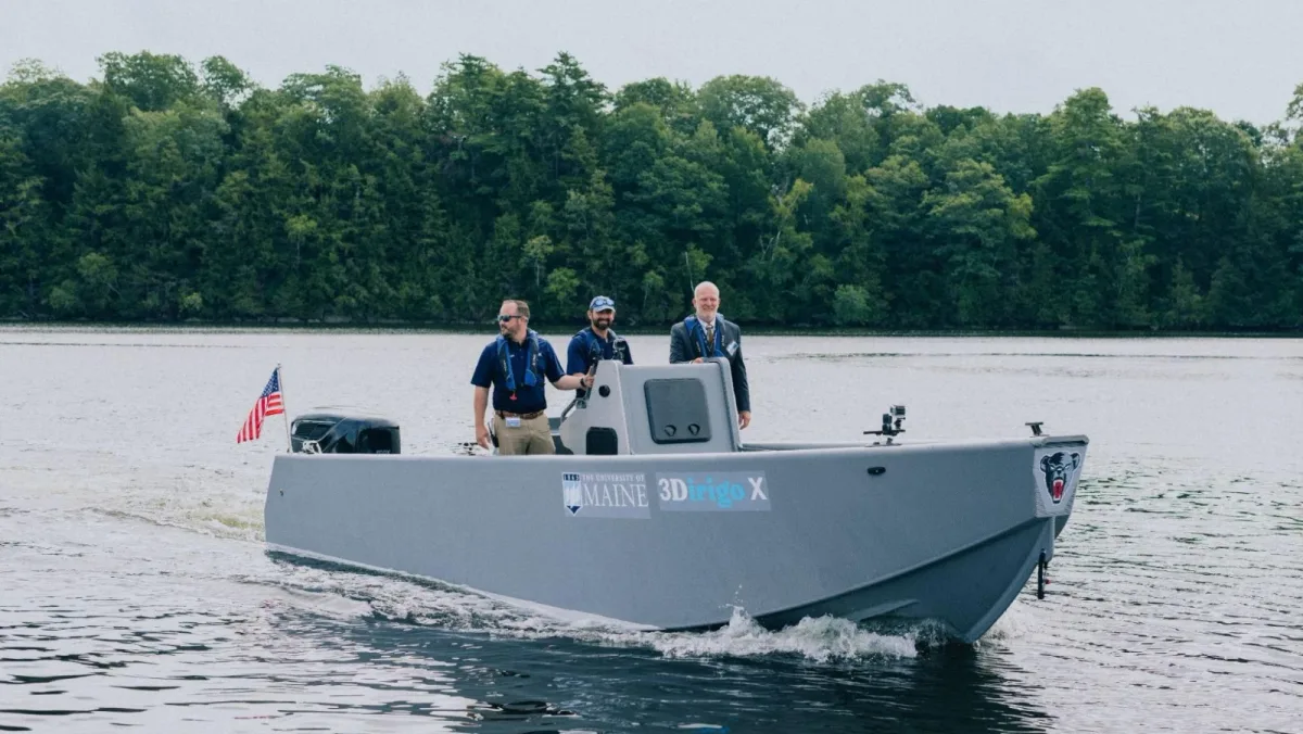 Impressão 3D cria barco de 9 metros em apenas quatro dias capaz de atingir 74 km/h