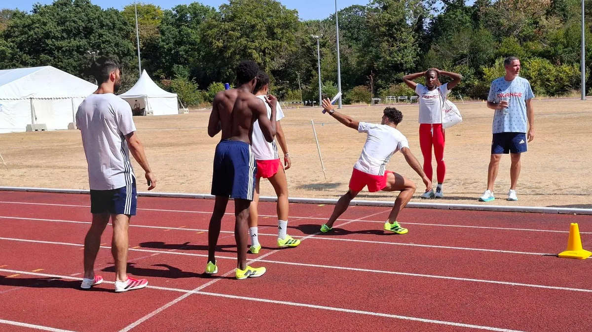 Dans les coulisses du dernier entraînement des relais français du 4x400 m pour souder le collectif et prendre ses repères