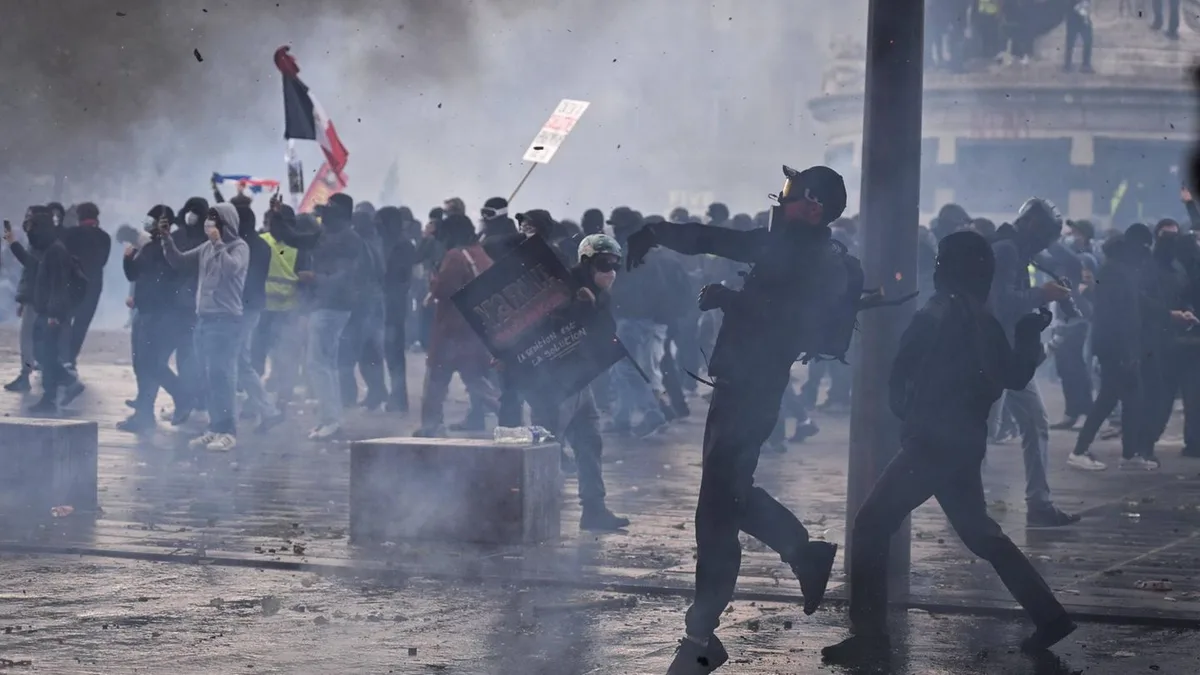 Demos gegen Lebensmittelpreise: Schwere Unruhen in Frankreich – Proteste auch in Belgien, Portugal und Italien