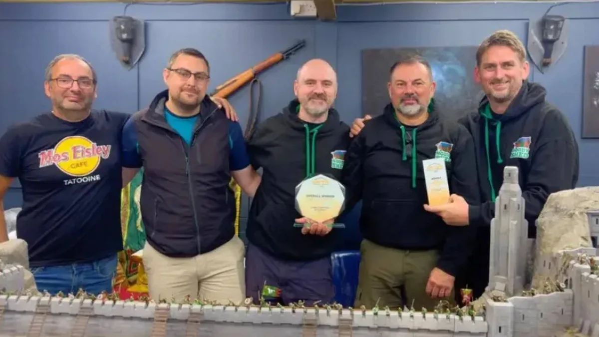 Lancashire friends built £2,000-plus gaming shed; it later won Shed of the Year
