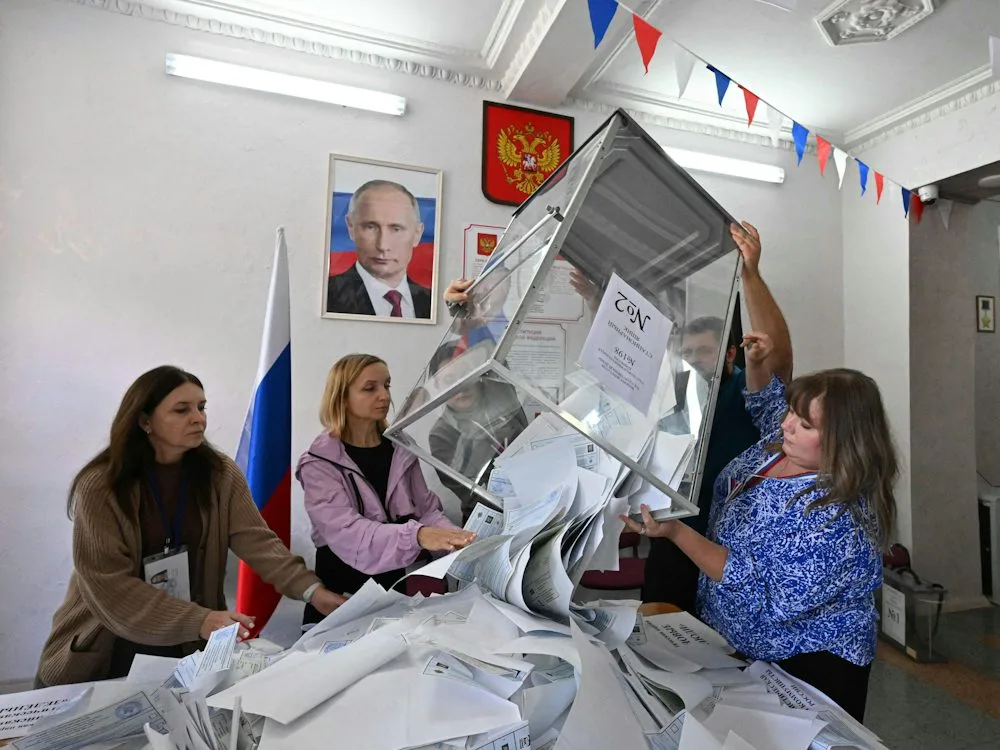 Stimmabgabe für das Parlament: Russlands Unterdrückungsapparat funktioniert