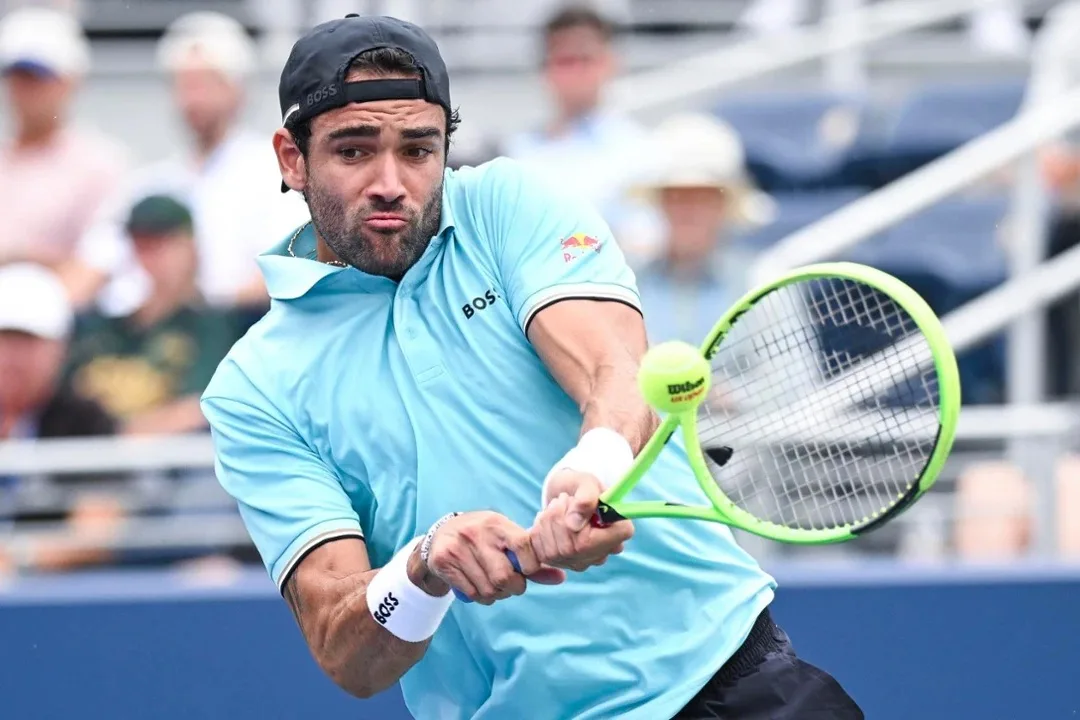 "Foi uma grande batalha", diz Berrettini após vitória sobre Wawrinka
