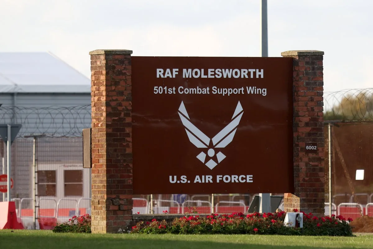 Two Latvian men arrested for alleged trespass offences at RAF base released on bail