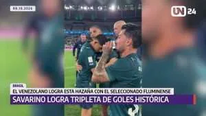 Jefferson Savarino logra triplete histórico en el fútbol brasileño