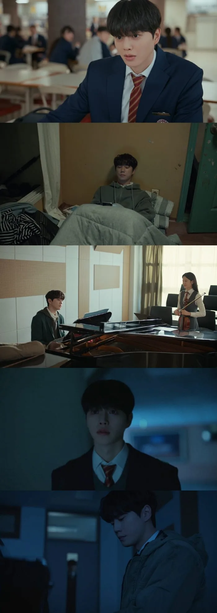 피아노 선율 같은 송강X이준영 어떻게 안 봐? '포핸즈' 첫 방송 3.4% 시청률로 시작