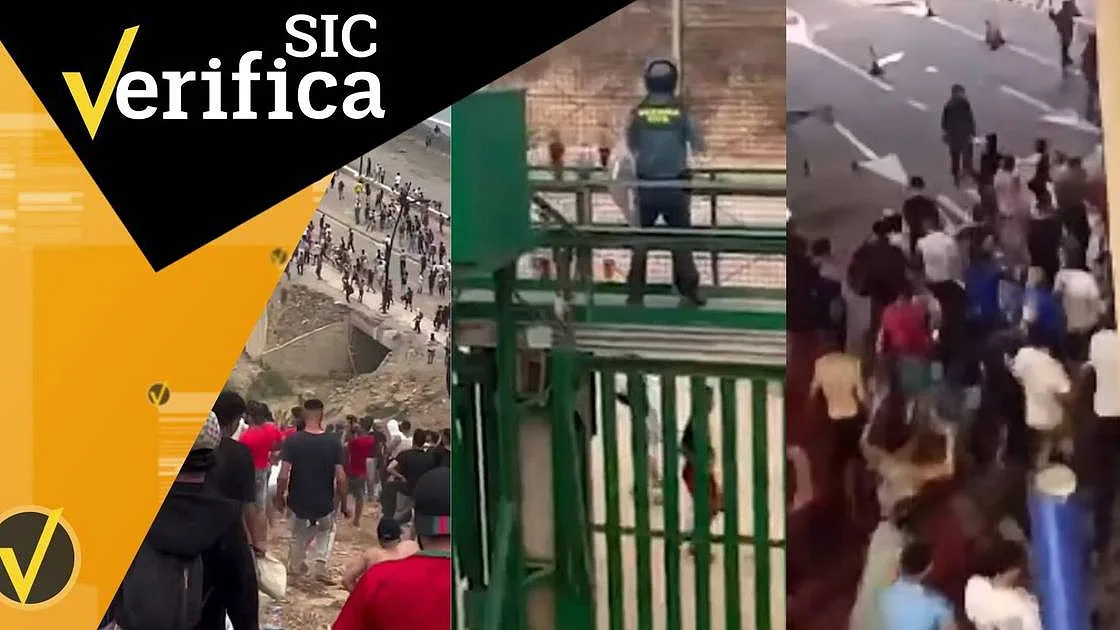 Ceuta volta a ser alvo de desinformação: quatro vídeos virais que não mostram nova vaga migratória