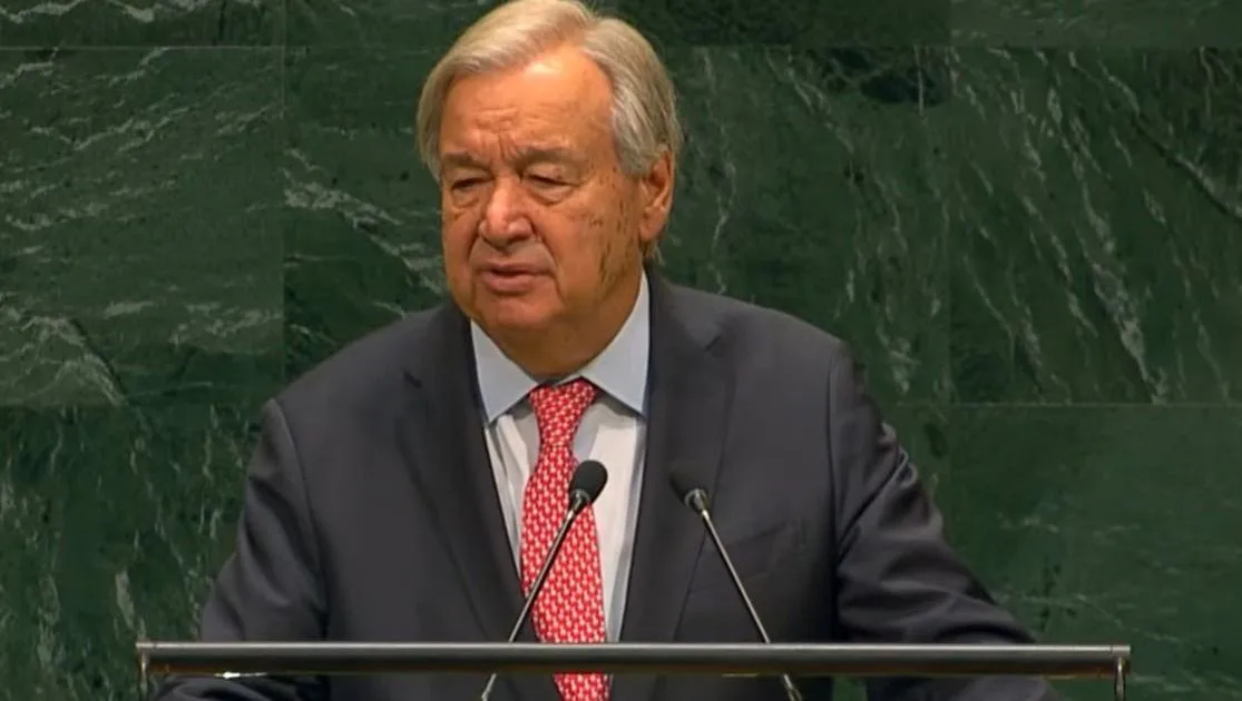 Assembleia Geral da ONU: Guterres condena genocídio em Gaza em discurso