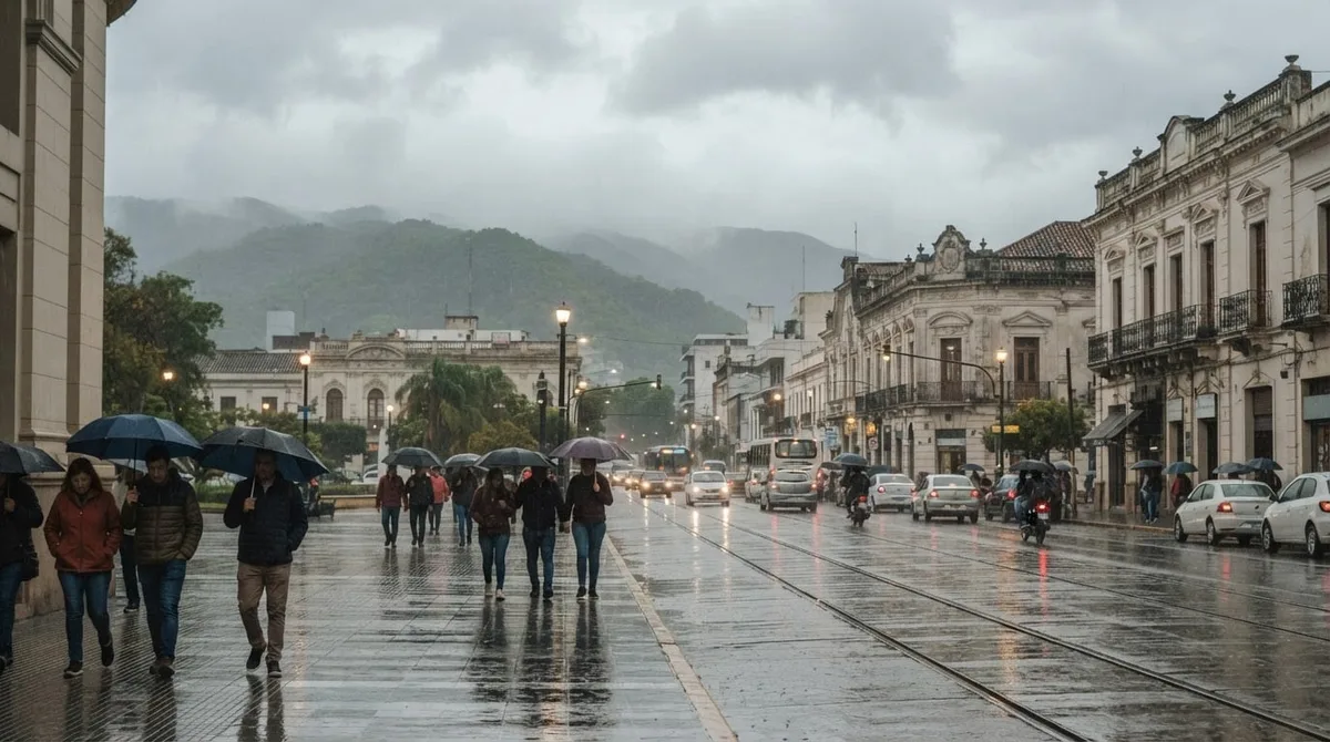 Clima en Tucumán hoy viernes 9 de octubre: lluvia ligera y cielo cubierto