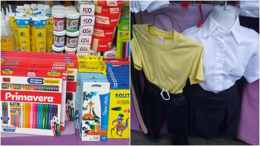 Saca tus cuentas: Lo que tendrán que gastar los padres en útiles y uniformes para el nuevo año escolar