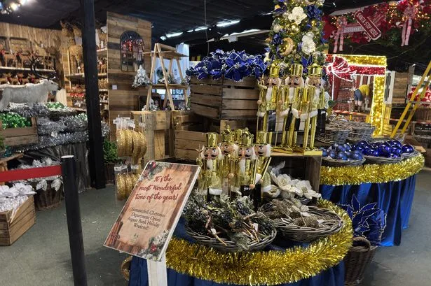 Christmas decorations on sale already in heatwave-hit August but customers love it