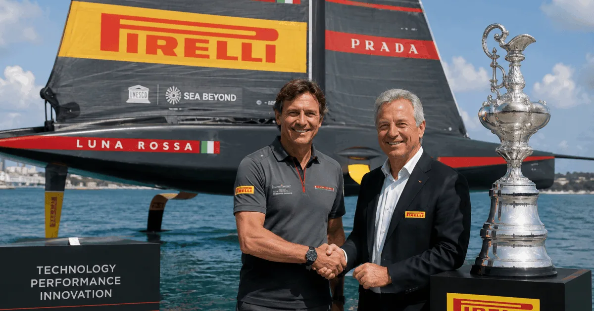 Pirelli expande parceria com Luna Rossa para America”s Cup