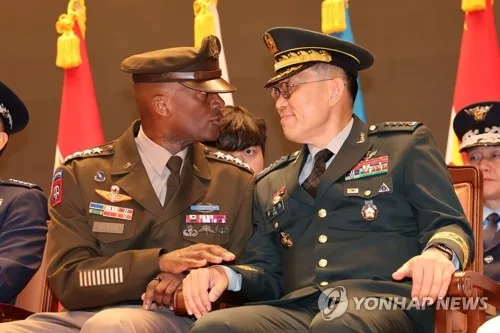 육군총장, '한국은 DMZ 이남부터' 브런슨 발언에 "동의 못해"