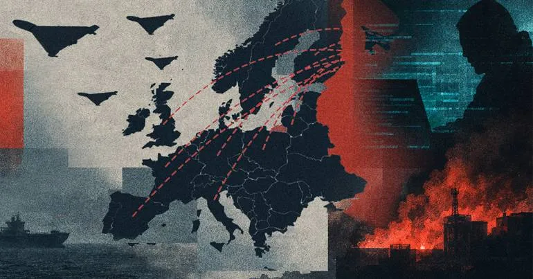 A guerra híbrida da Rússia contra a Europa