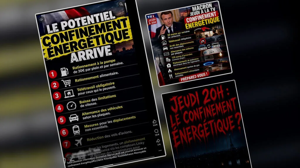 Un "confinement énergétique" annoncé par Macron ce jeudi ? L’exécutif "dément formellement"